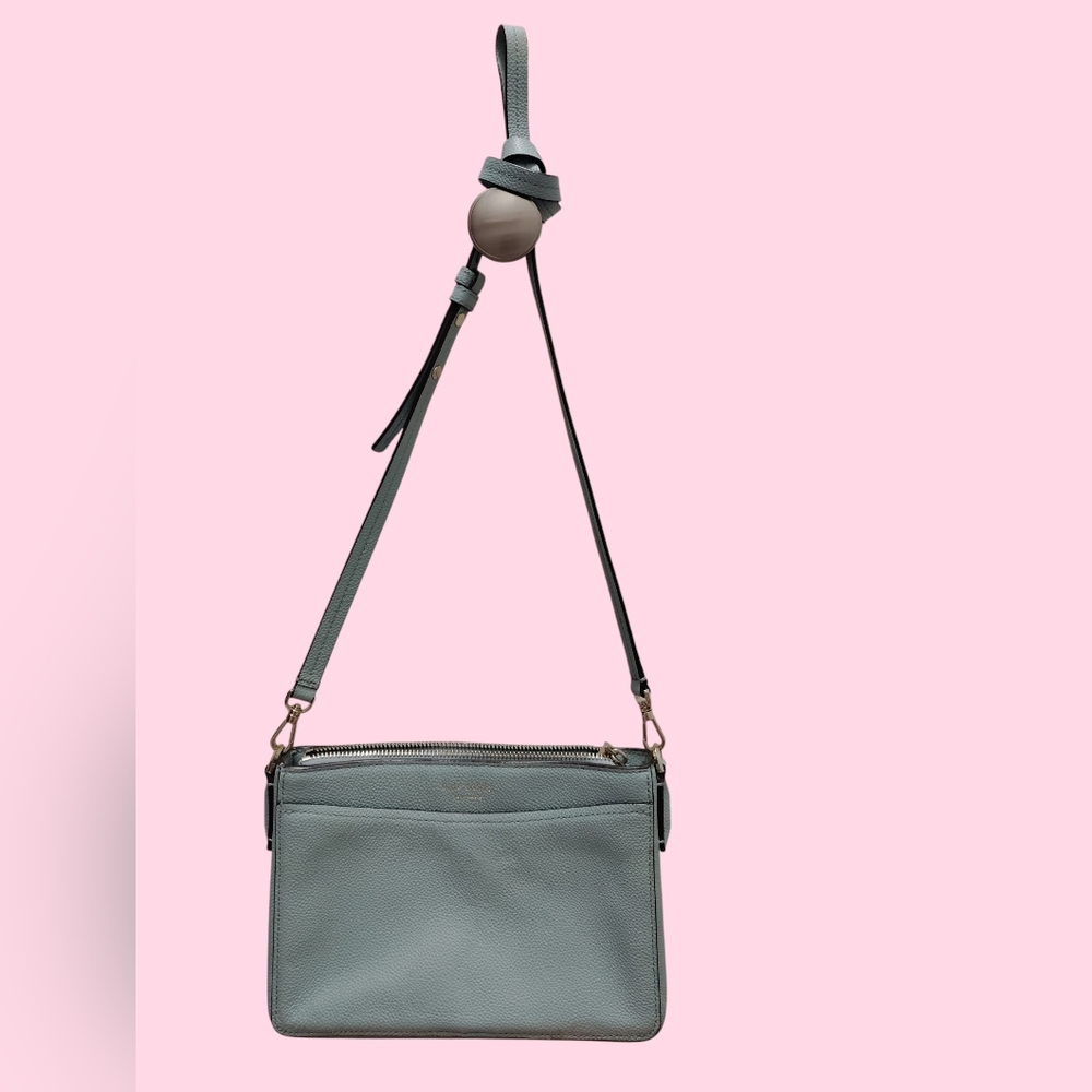 *Kate Spade* Margaux Medium Convertible Crossbody bag in HAZY BLUE💙